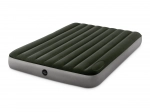 Aufblasbares Doppel‑Luftbett 203 × 152 cm mit integrierter Fußpumpe INTEX