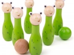 Holz Kegelspiel Frösche von Bigjigs Toys