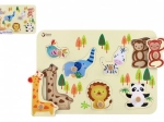 Holzpuzzle ZOO für Kinder