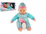 Babypuppe 40 cm mit weichem Körper, Fläschchen und Schnuller