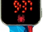 LED-Uhr mit Kalender Spiderman