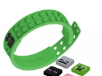 Verstellbares grünes Armband Pixie Crew & Minecraft