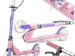 Kinder-Klapproller RICOKIDS Kodi Prinzessinnen mit Hand- und Fußbremse
