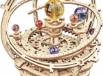 Rokr 3D Holzpuzzle Sternennacht – mechanisches Planetarium mit Spieluhr