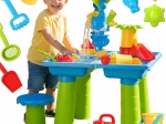 Woopie Wasser- und Sandspieltisch 3 in 1 mit Stuhl und Zubehör