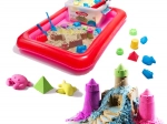 Kinetischer Sand 2 kg + 16 Formen + Sandkasten