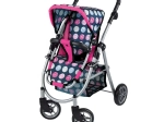 Woopie Royal Puppenwagen mit 4 Rädern und verstellbarem Sitz