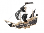 Holzcraft 3D Puzzle Piratenschiff