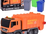 Großes Spielzeug-Müllauto mit Eimern, Sound und Licht