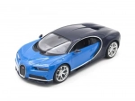 RC Auto Bugatti Chiron 1:14 mit LED und 2,4 GHz von Rastar – blau