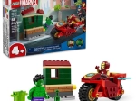 LEGO MARVEL Iron Man auf dem Motorrad und Hulk 4+