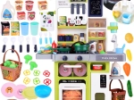Kinderküche mit Sound-, Dampf- und Lichteffekten, 63-tlg. ZA5325