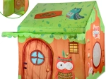 Buntes Kinderzelt Haus „Waldfreunde“ mit Tasche