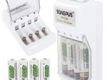 Universelles Batterieladegerät für AA und AAA