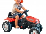 Trettraktor Farmer GoTrac mit leisen Rädern