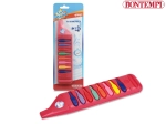 Bontempi Kinder Mundharmonika rot-blau