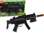 Großes Maschinengewehr mit Batterie Licht Sound Vibration