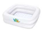 Bestway aufblasbare Babybadewanne und Pool 2-in-1 BABY STEP 1-2-3 (86 × 86 cm)
