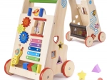 Holz-Lauflernwagen und Lernwürfel 6-in-1