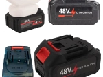 Universelle 48V Li‑Ion Batterie 6000 mAh für Akkugeräte und Gartenmaschinen