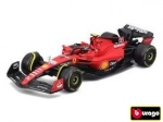 Metallmodell BBURAGO 1:43 FERRARI F1 SF-23 (2023) Carlos Sainz mit Fahrerfigur