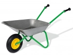 Kinder-Metallschubkarre Rolly Toys grau