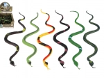 Plastikschlangen 23 cm – Mix verschiedener Arten
