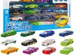 Set aus Metall-Spielzeugautos 1:64 – 16 Stück