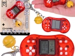 Mini-Spiel-Schlüsselanhänger mit Retrospielen und Glöckchen