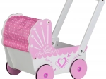 EcoToys Holzpuppenwagen Pink Heart