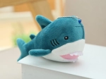 Plüsch Blauer Hai Anhänger 12 cm
