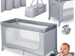 Reisebett Ricokids mit Matratze und Tasche, grau