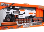 Elektrischer Kinderblaster Fast Pioneer 8+ mit Zubehör und 48 Schaumstoffpfeilen
