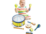 PLEJO-Trommel mit Musikinstrumenten