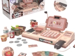 Woopie Kinderkasse mit Scanner, Waage und Mikrofon + 25 Zubehörteile