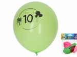 Luftballons 30 cm mit Zahl 10 – Set mit 5 Stück