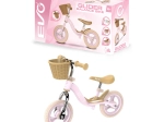 EVO Kinder-Laufrad Glider rosa mit Korb