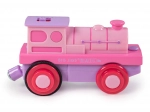 Elektrische Lokomotive Bigjigs Rail rosa