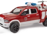 Bruder RAM 2500 Feuerwehrfahrzeug mit Wasserwerfer, Licht und Sound