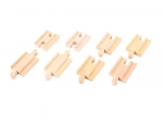 Holz-Schienenverbinder 7 cm (8 Stk.) BIGJIGS RAIL