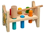 Holz-Klopfbank Wald-Eule Lucy & Leo