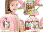 WOOPIE Häschen im Rucksack 3 in 1 – Bauernhof, Garten und Salon
