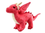 Plüschdrache rot 20 cm umweltfreundlich