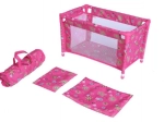 Reisebett für Puppen mit Tasche