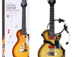 Elektrische Kinder-Gitarre mit Kopfhörern und Mikrofon