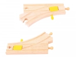 Holzweiche für Eisenbahnsysteme Bigjigs Rail 2 St.