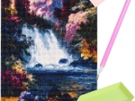 Diamantmosaik 5D – Wasserfall 30 × 40 cm