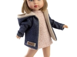 Guca Penelope realistische Puppe mit vollständig vinylbeschichtetem Körper, 34 cm