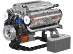V8-Motorbausatz Mould King mit 552 Teilen