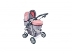 Kinderwagen für Puppen 3-in-1